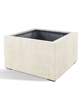 Grigio Cube L wit beton 