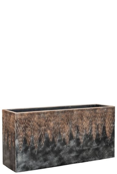 Baq roomdivider brons kantoorplanten