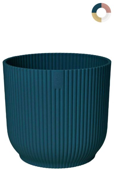 Elho-vibes-fold-blauw-16cm 1