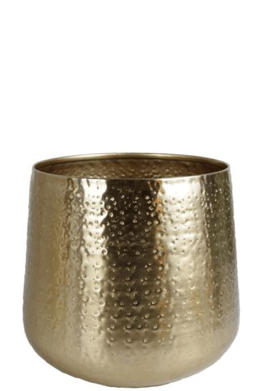 Goud plantenbak 1
