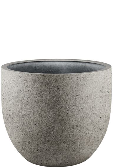 Grigio donker grijs beton bloempot
