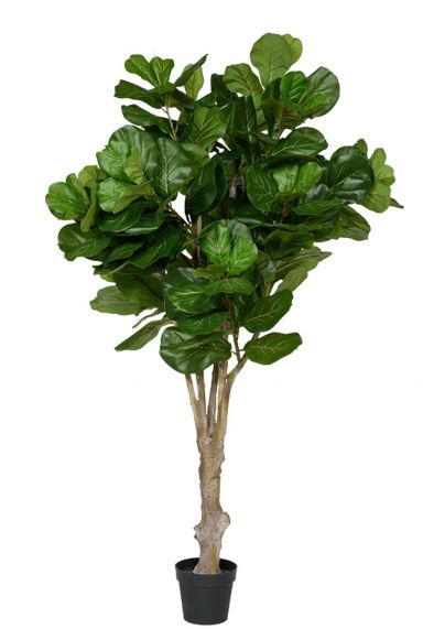 Grote ficus lyrata kunstplant