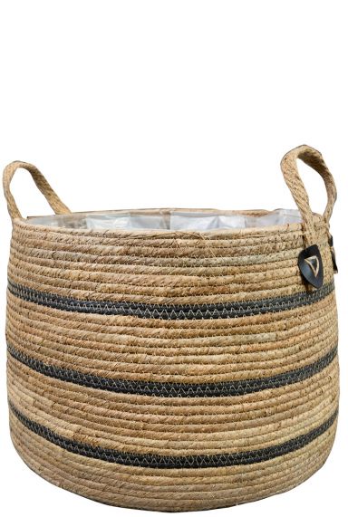 Grote mand planten 34 cm 2