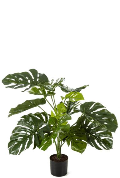 Grote monstera kunstplant