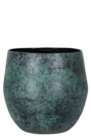 Grote pot turquoise 1