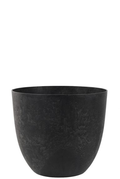 Grote stevige zwarte pot 33