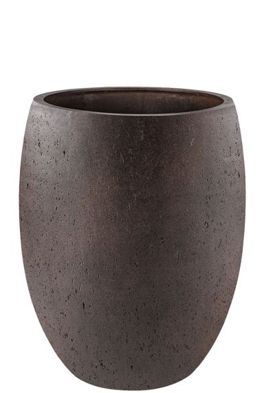 Luca lifestyle hoge bruine roest pot