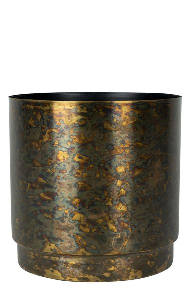 Minou bloempot interieur metaal 2
