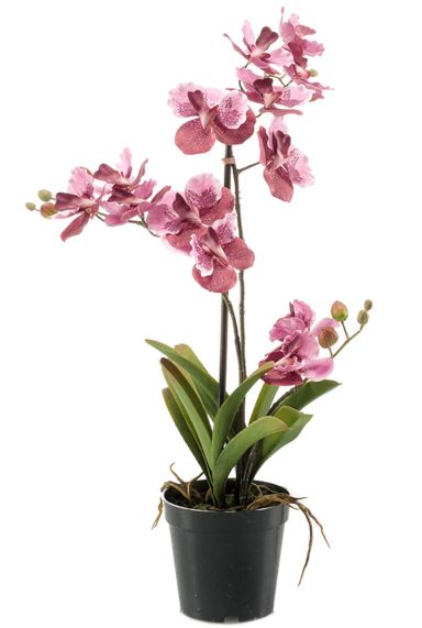 Orchidee kunstplant roze