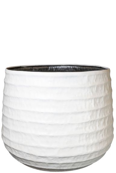 Petra wit bloempot 54cm