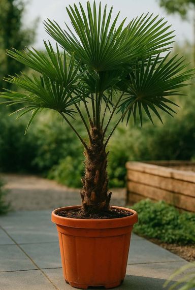 Trachycarpus fortunei-tuinplant