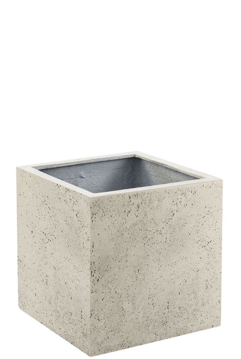 heden cement Ervaren persoon Grigio Vierkant beton Steen composiet Ø0cm plantenbak kopen?- 123planten.nl