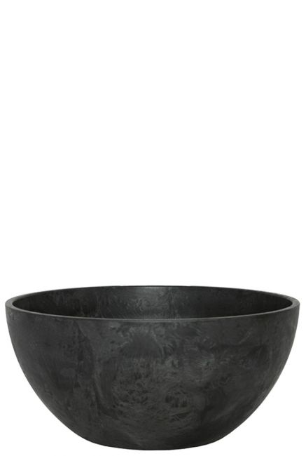 Artstone fiona bowl black