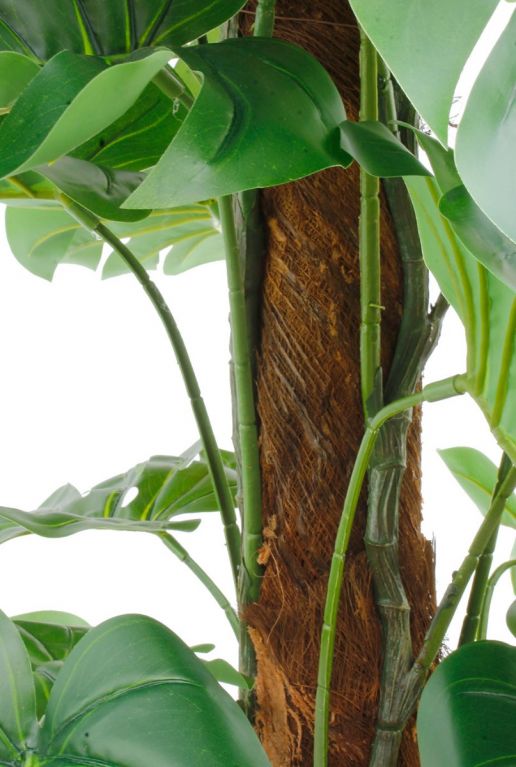 Levensechte kunstplant Monstera gatenplant