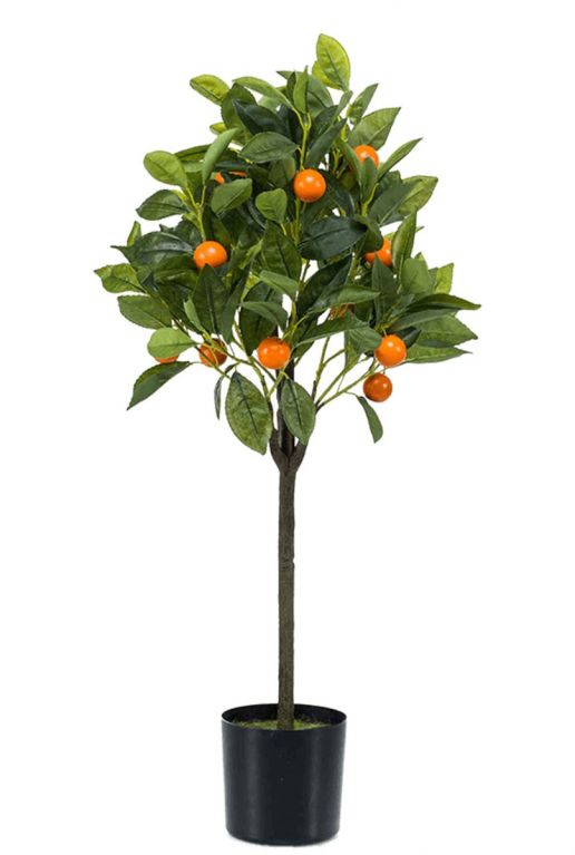 Citrus sinaasappelboom kunstplant