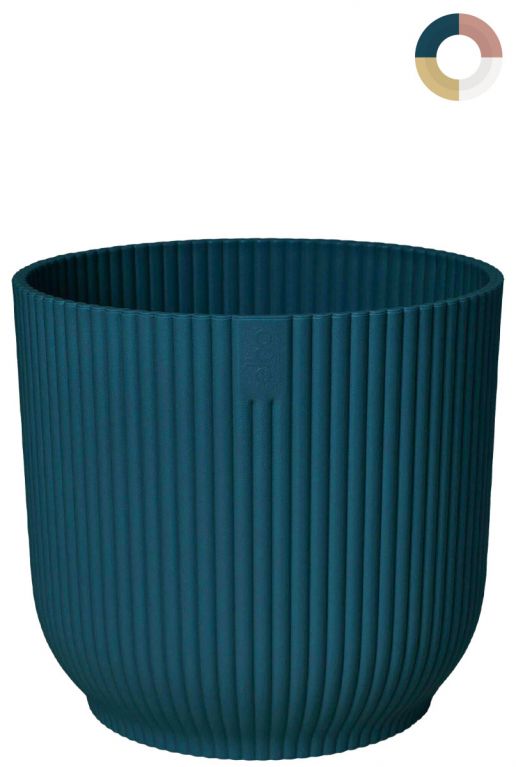 Elho-vibes-fold-blauw-11cm 1