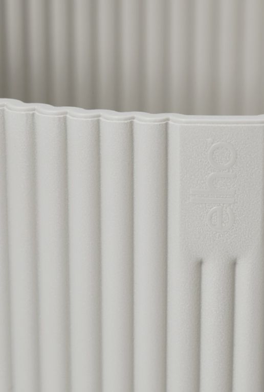 Elho witte plastic pot 2 2