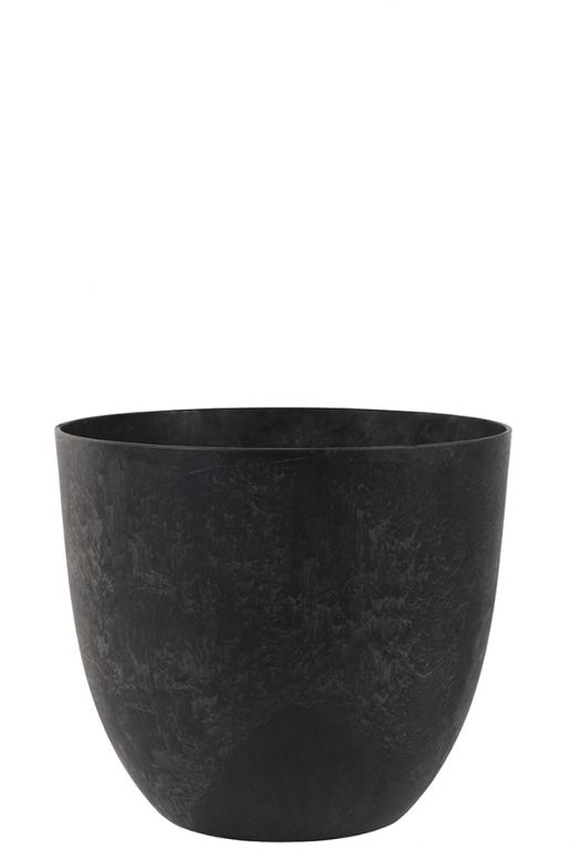 Grote stevige zwarte pot 33