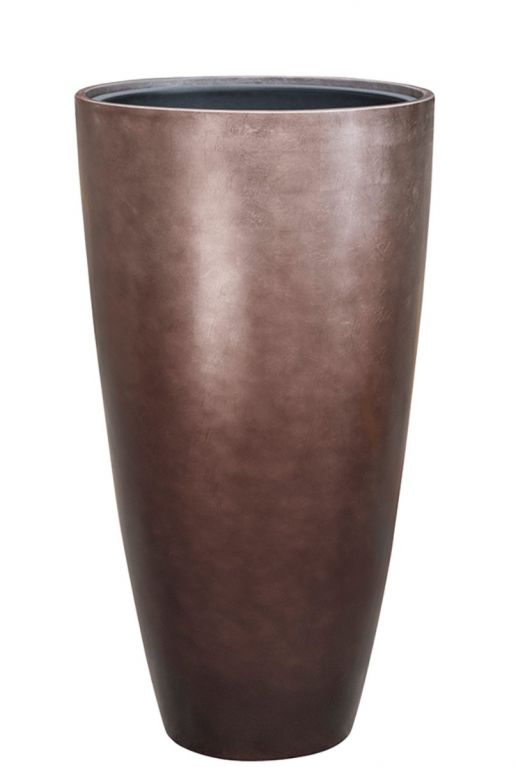 Baq Metallic Silver leaf - Partner matt coffee Vase