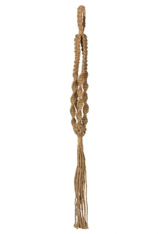 Macrame touwhanger bloempot