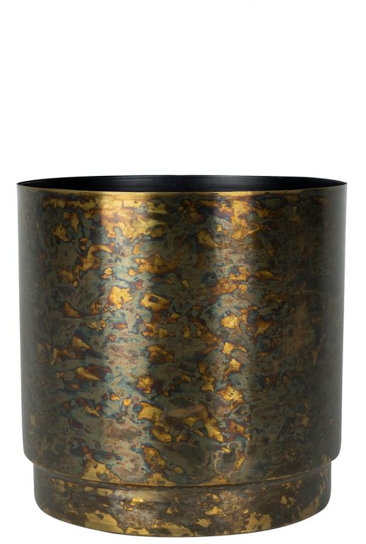 Minou bloempot interieur metaal 2