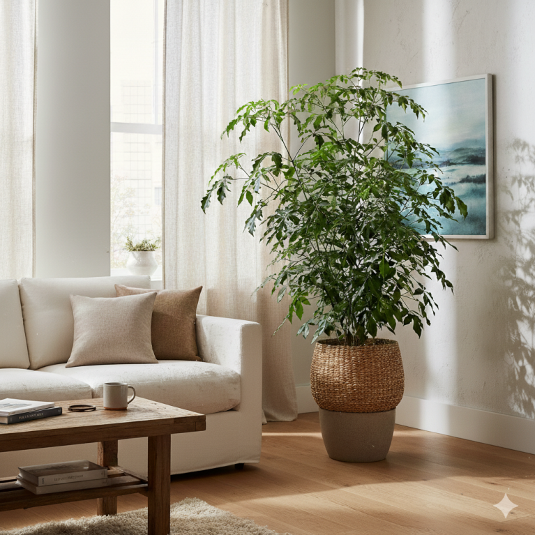 Polyscias aralia ming sfeerimpressie foto 1