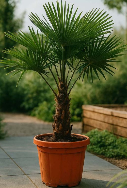 Trachycarpus fortunei-tuinplant