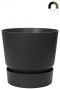 Elho-greenville-zwart-30cm