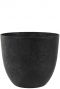 Grote stevige zwarte pot