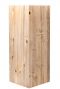 Hoge smalle houten plantenbak