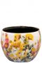 Lammie floral wit bloempot mini 3